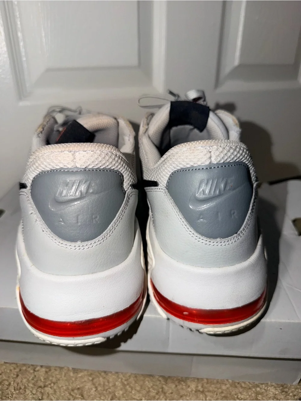 Nike Air Max Excee White Grey Black Red Men’s Size 14